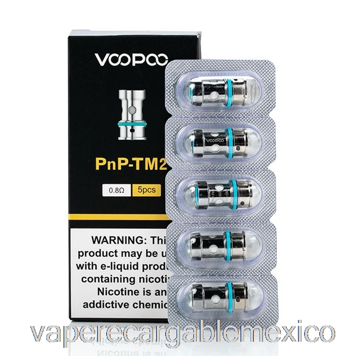Bobinas De Repuesto Vape Recargables Voopoo Pnp Bobinas De Malla 0.8ohm Pnp-tm2